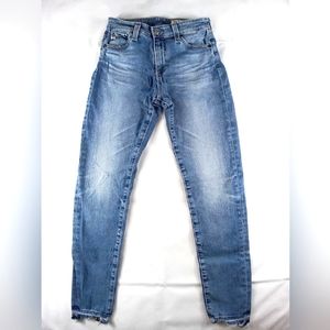 AG Adriano Goldschmied Farrah skinny Highrise jean blue womens size 25R